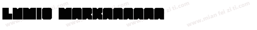 Lumio mark字体转换